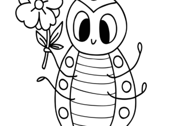 ladybug coloring pages 6