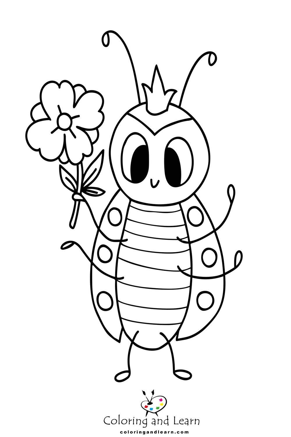 ladybug coloring pages 6