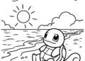 squirtle coloring pages 4