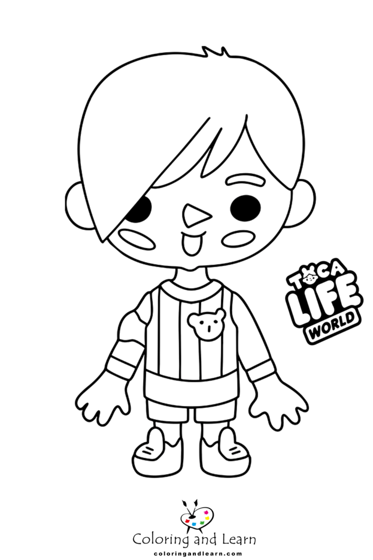toca boca coloring pages 6