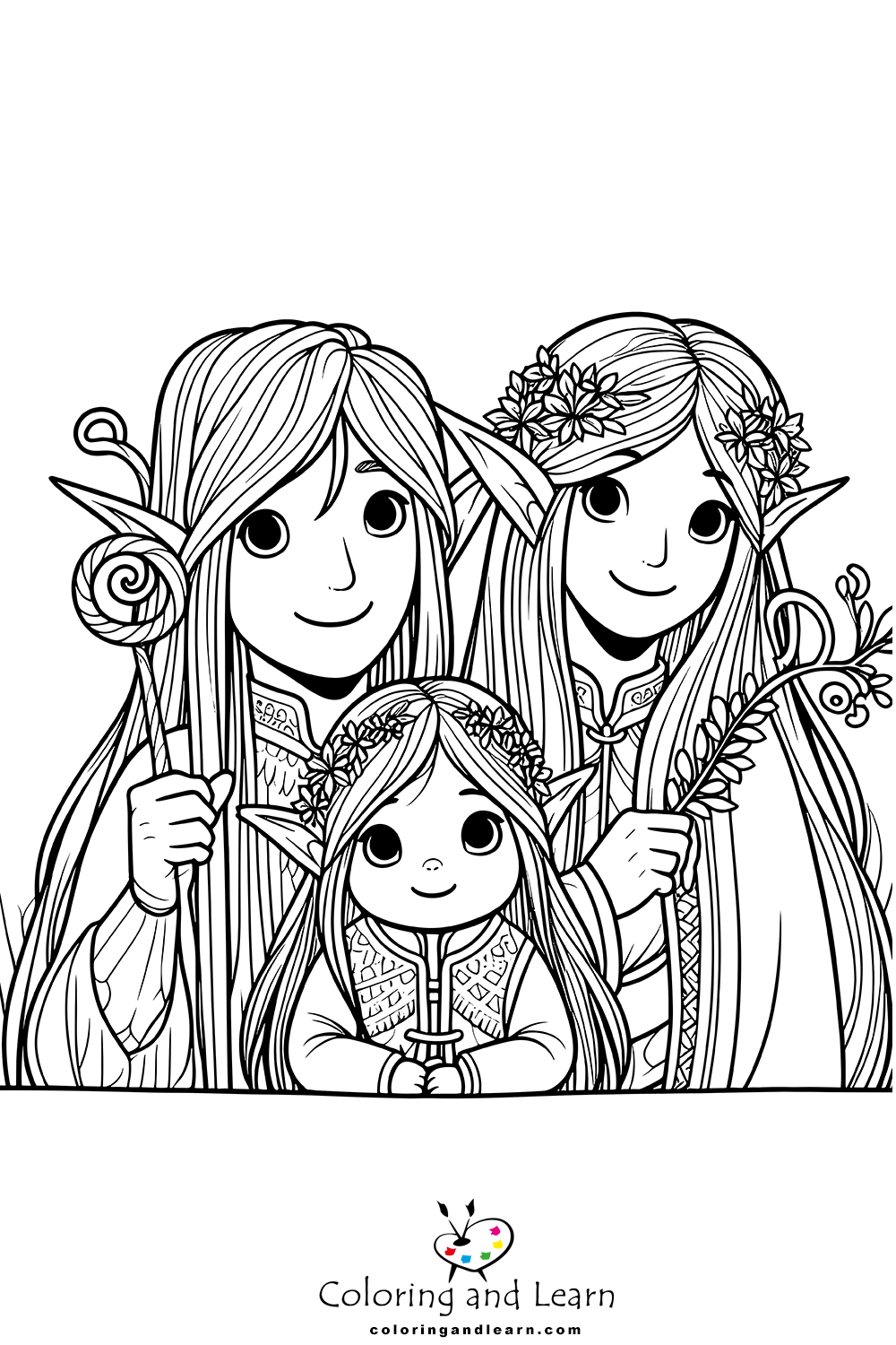 elf girl coloring pages 2 elf girl coloring pages 2