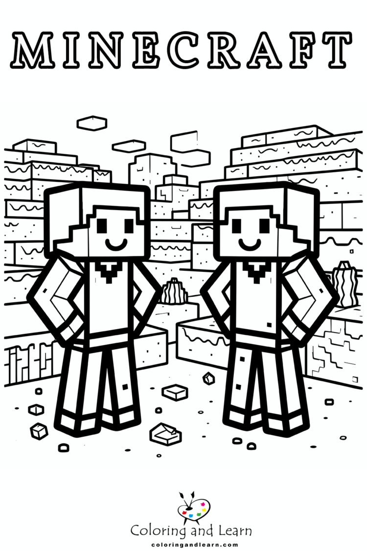 Minecraft Coloring Pages (FREE) (2025) - Coloring and Learn