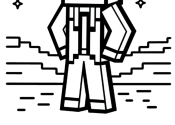 minecraft coloring pages