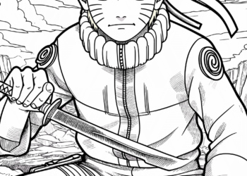 naruto coloring pages 1