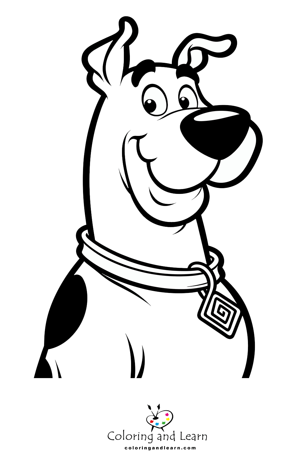 scooby doo coloring pages 1