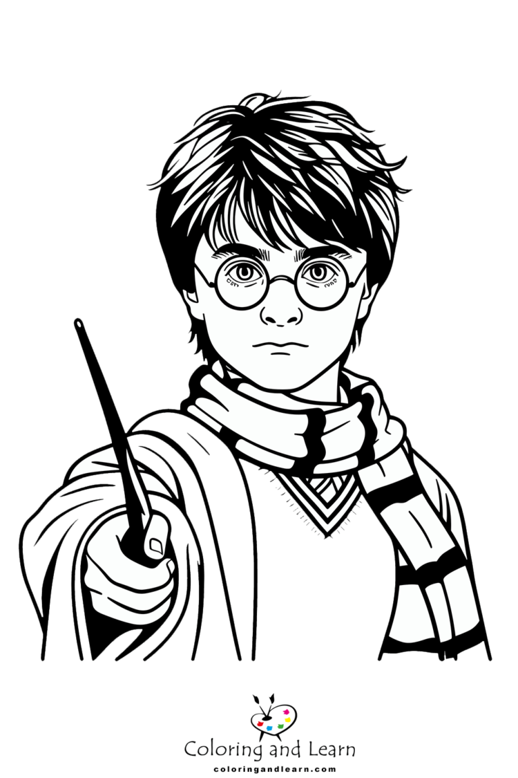 harry potter coloring pages 3