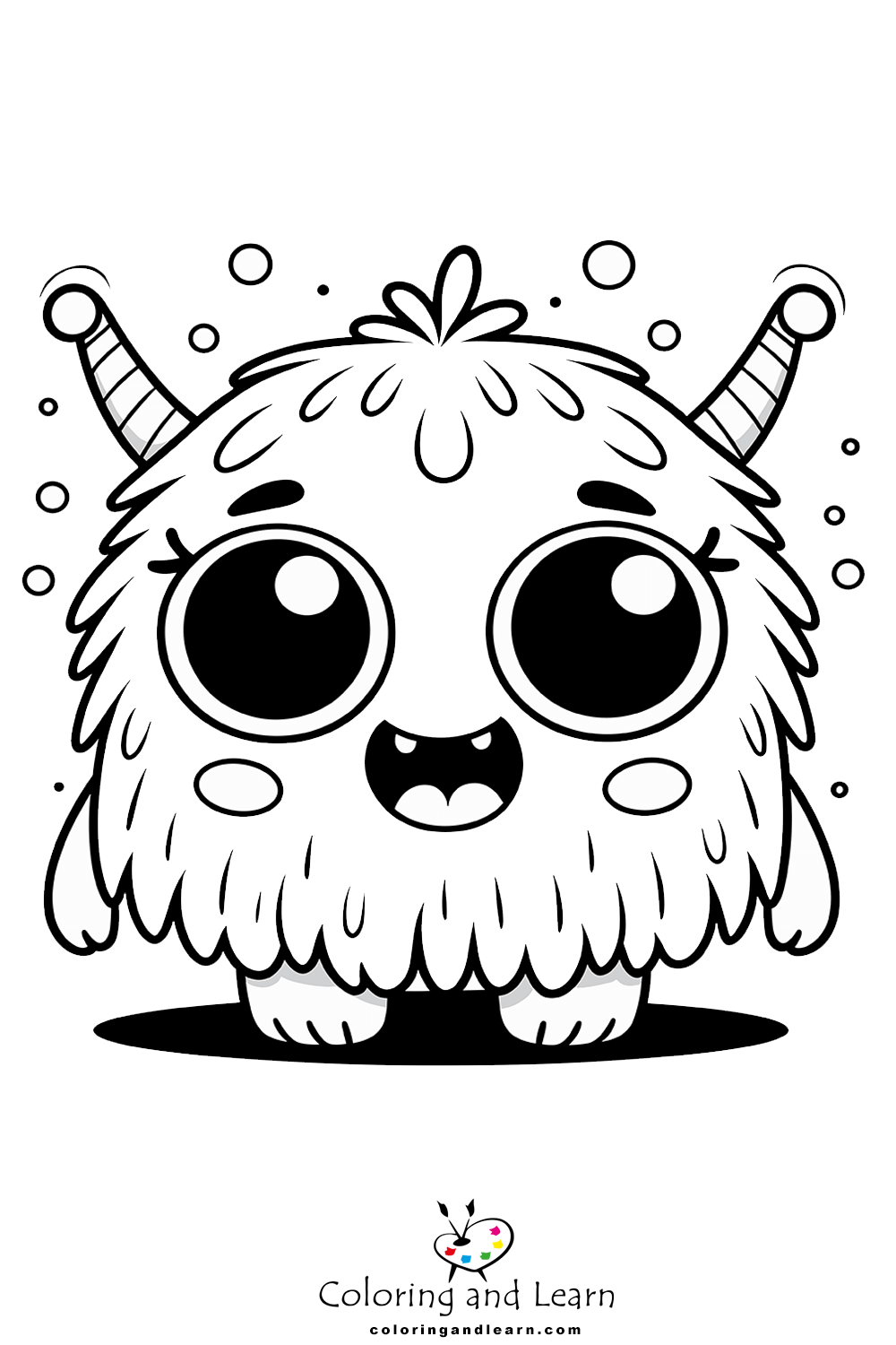 monster coloring pages 1