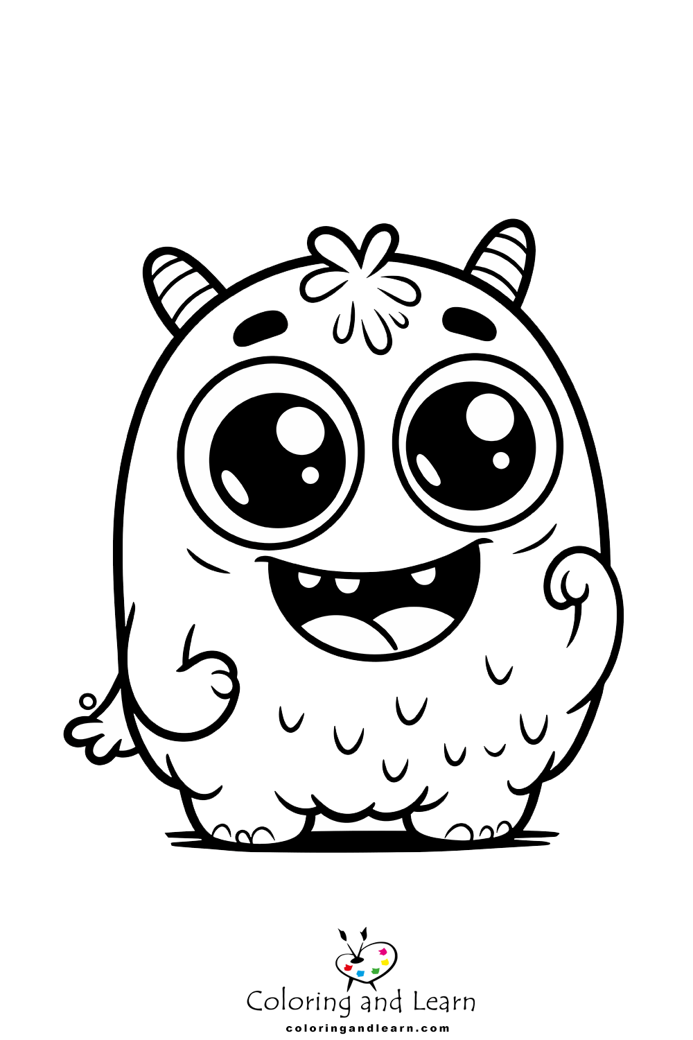 monster coloring pages 2