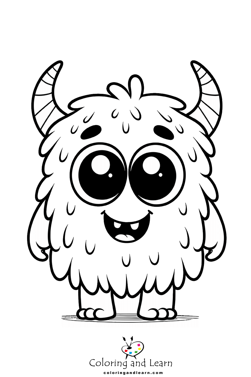 monster coloring pages 3