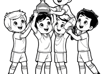 soccer coloring pages 4