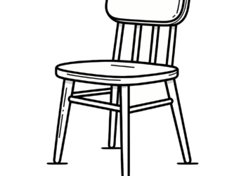 chair coloring pages 2