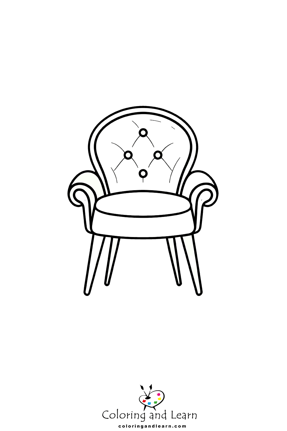 chair coloring pages