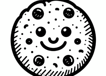 cookie coloring pages 1