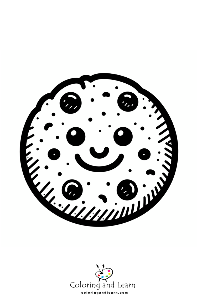 cookie coloring pages 1