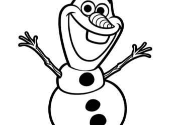 olaf coloring pages