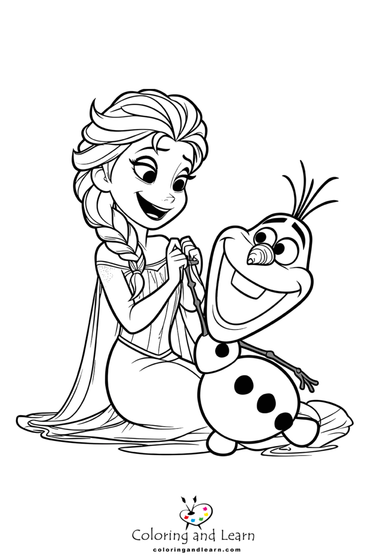 Olaf Coloring Pages (FREE) (2025) - Coloring and Learn