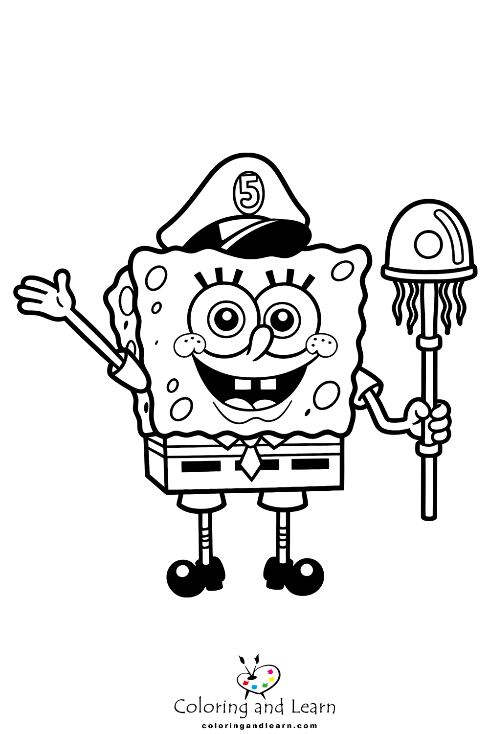 spongebob coloring pages 3