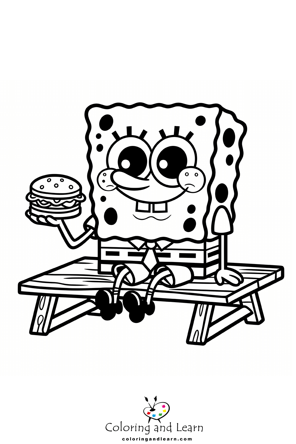 spongebob coloring pages 7