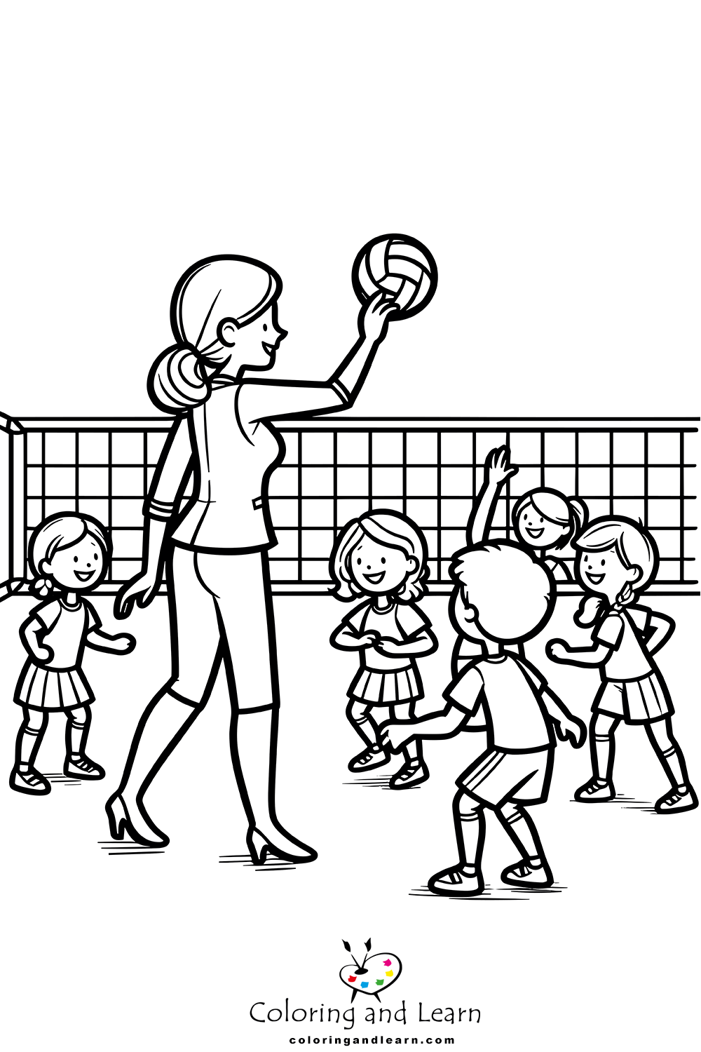 teacher coloring pages