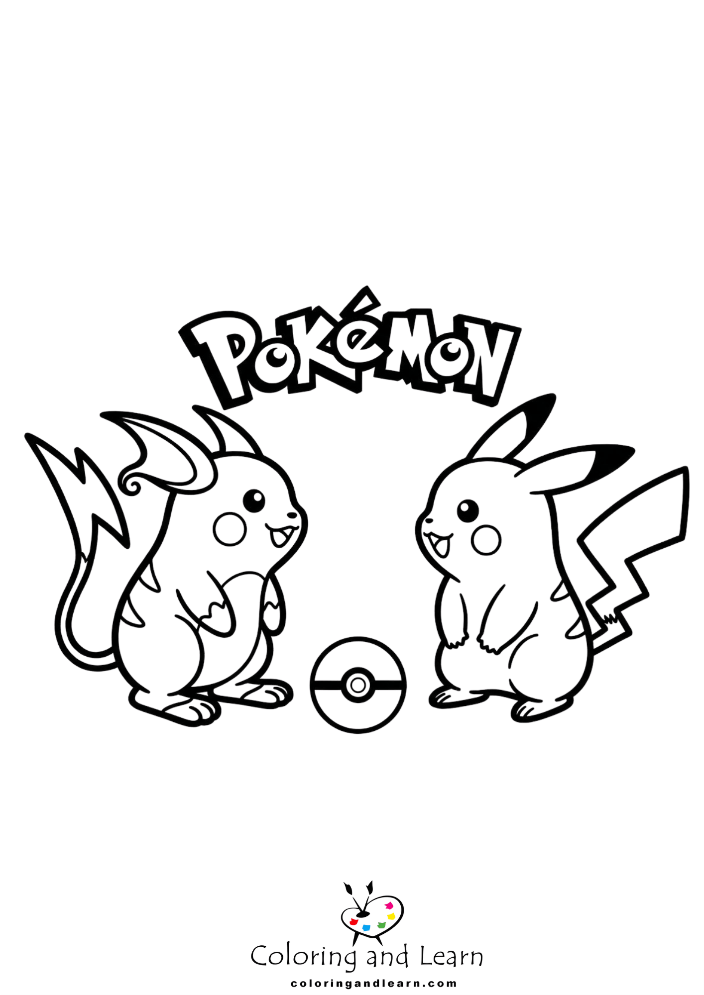 raichu coloring pages 3 raichu coloring pages 3